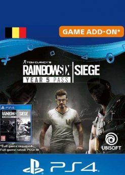 Buy Tom Clancy's Rainbow Six Siege - Year 5 Pass PS4 (Belgium) (PlayStation Network)