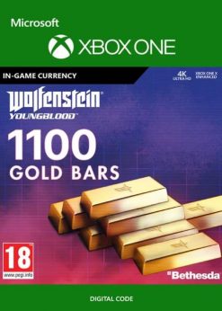 Купить Wolfenstein: Youngblood - 1100 золотых баров Xbox One (Xbox Live)