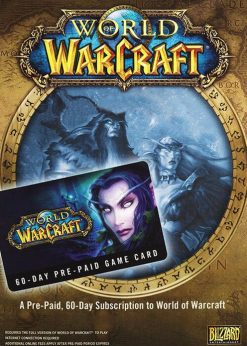 Купить World of Warcraft 60-дневная предоплаченная игровая карта PC/Mac (Battle.net)