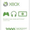 Buy Xbox Live 2000 Microsoft Points (Xbox 360) (Xbox Live)