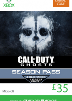 Buy Xbox Live 35 GBP Gift Card: Call of Duty Ghosts Season Pass (Xbox 360/One) (Xbox Live)