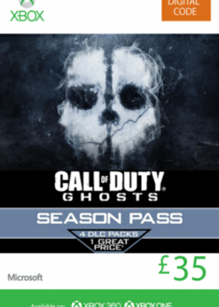 Купить Подарочная карта Xbox Live 35 GBP: Call of Duty Ghosts Season Pass (Xbox 360/One) (Xbox Live)