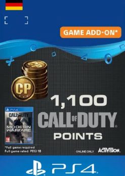 Buy Call of Duty Modern Warfare - 1100 Points PS4 (Germany) (PlayStation Network)