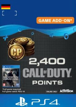 Buy Call of Duty Modern Warfare - 2400 Points PS4 (Germany) (PlayStation Network)