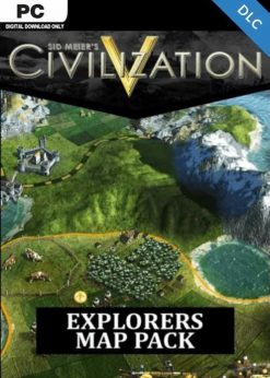 Buy Civilization V  Explorer’s Map Pack PC (Steam)