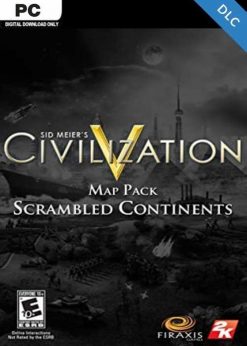 Buy Civilization V  Scrambled Continents Map Pack PC (Steam)
