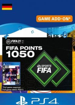 Купить FIFA 21 Ultimate Team 1050 Points Pack PS4/PS5 (Германия) (PlayStation Network)