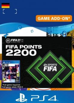 Купить FIFA 21 Ultimate Team 2200 Points Pack PS4/PS5 (Германия) (PlayStation Network)