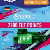 Купить Fifa 19 - 2200 FUT Points PS4 (Германия) (PlayStation Network)