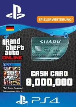 Buy GTA Megalodon Shark Card PS4 (Germany) (PlayStation Network)