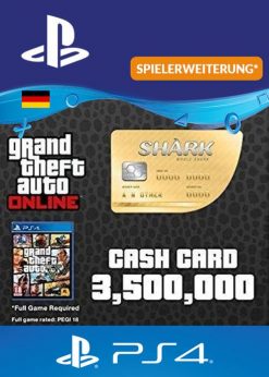 Buy GTA Whale Shark Card PS4 (Germany) (PlayStation Network)