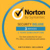 Купить Norton Security Deluxe - 1 пользователь 3 устройства (ЕС и Великобритания) (Сайт разработчика)