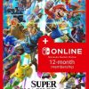 Купить Super Smash Bros. Ultimate + 12-месячное членство Switch (EU & UK) (Nintendo)