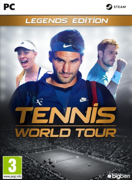 Buy Tennis World Tour Legends Edition PC (Steam)